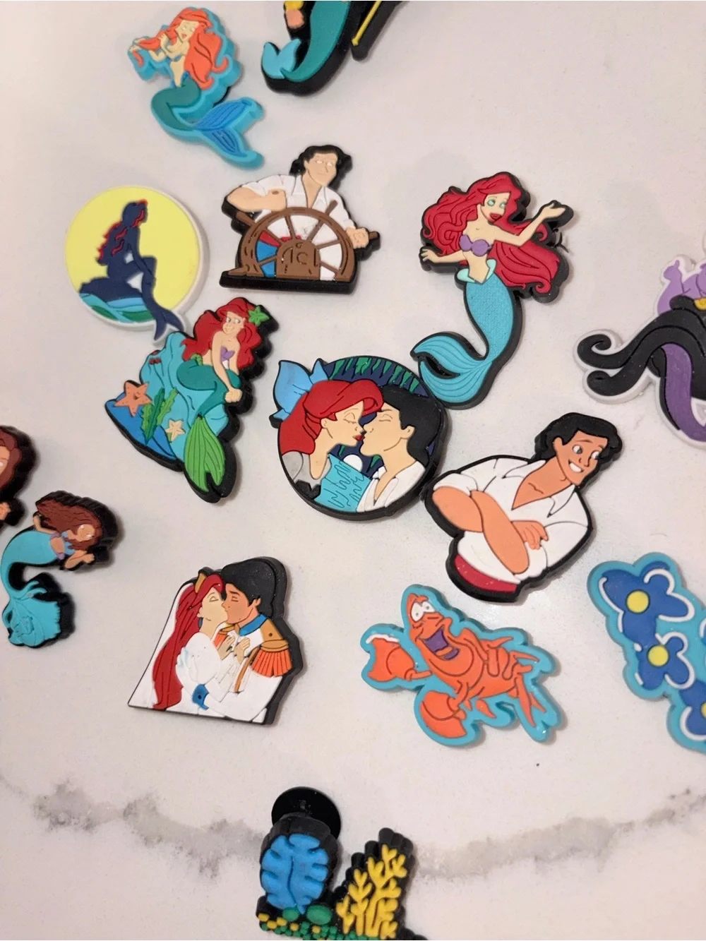 The Little Mermaid Jibbitz Lot - Ariel & Friends